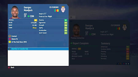 The serial Europa League player could be the defensive shield you need