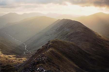 This mountain is one of the remotest peaks in Scotland