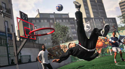 Street football in the new game mode, The Grounds, in EA FC 27.