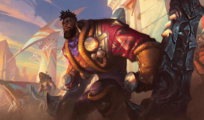 El campeón de LoL, K'Sante.