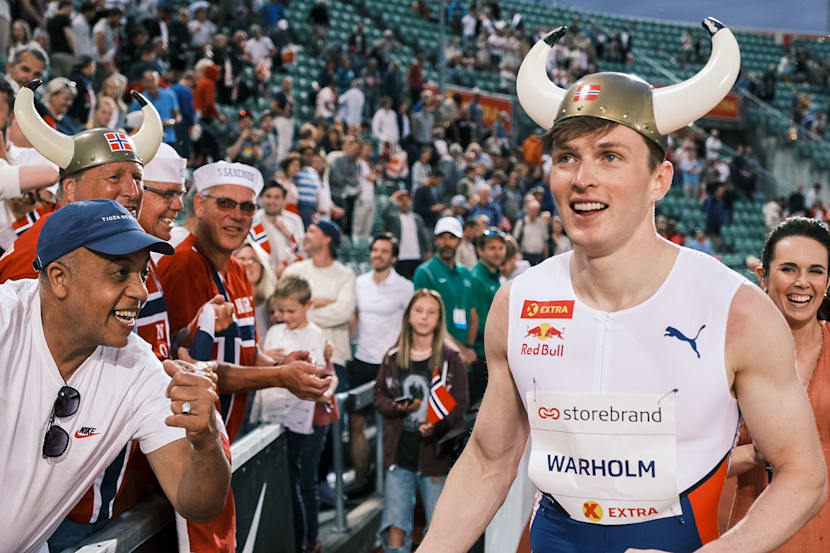 Karsten Warholm : Karsten Warholm Wikipedia _ He is the world record holder in the 400 m hurdles, and has.