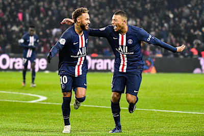 Neymar Jr. e Mbappé