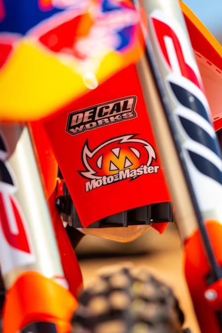 DECAL Works on the KTM