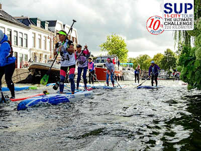 The SUP11 City Tour  winds its way through 17 historic cities