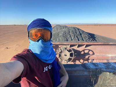 Photo of Drew Binsky during one of his travels. he will be guest at the Mind Set Win Podcast Season 3  in 2024.