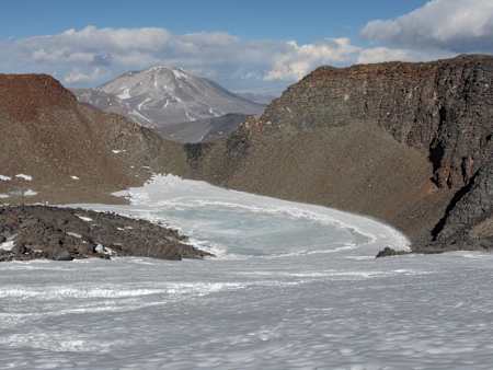 Ojos del Salado is the highest active volcano in the World at 6,893 m.