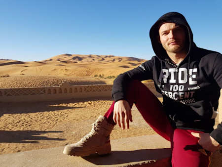 Števo Svitko v Maroku