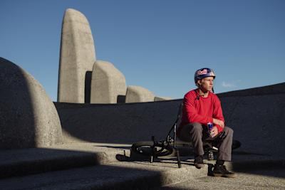 Murray Loubser as seen at the Afrikaans Language Monument in Paarl Town, South Africa.