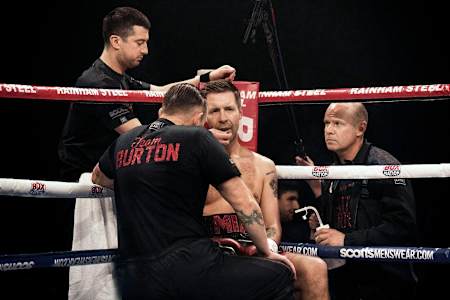 Paddy Considine plays a boxer in the movie Journeyman, which he also wrote and directed.