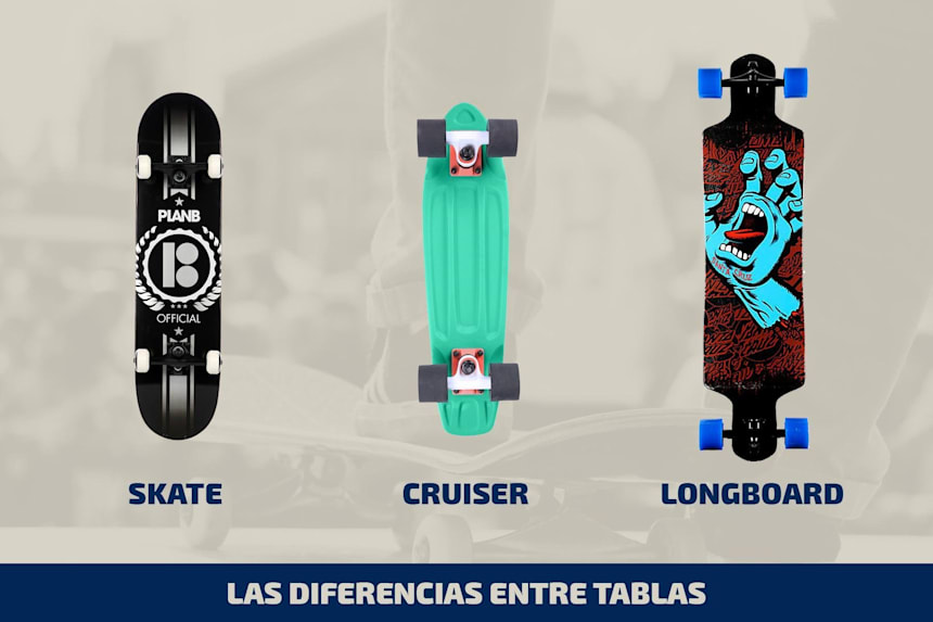 Diferencias Entre Skate Cruiser Longboard