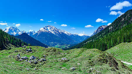 Blick auf die Mordau bei Bischofswiesen