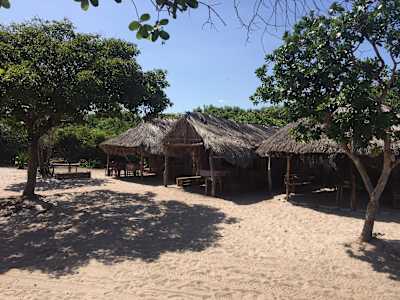 Tipo da casa dos nômades dos Lençóis