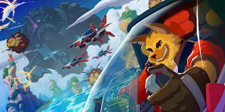 Starfox-Klon im Cartoon-Gewand: Wild Blue Skies