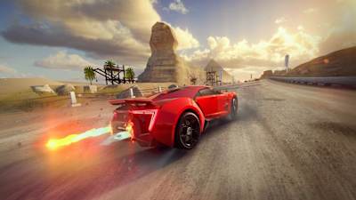 Screenshot aus Asphalt Legends für Nintendo Switch 2