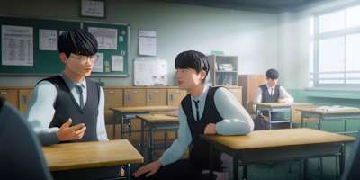 Une mélodie de k-Pop ­ contagieuse pour ce duel au sommet entre deux anciens camarades de classe, Deft et Faker, en 2022.