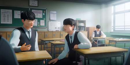 Une mélodie de k-Pop ­ contagieuse pour ce duel au sommet entre deux anciens camarades de classe, Deft et Faker, en 2022.