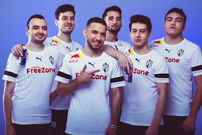An image of FUT Esports VALORANT team.