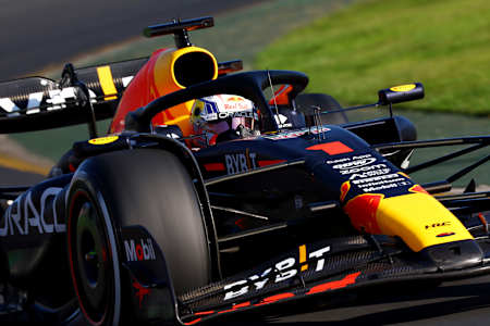 Max Verstappen no GP da Austrália de 2023