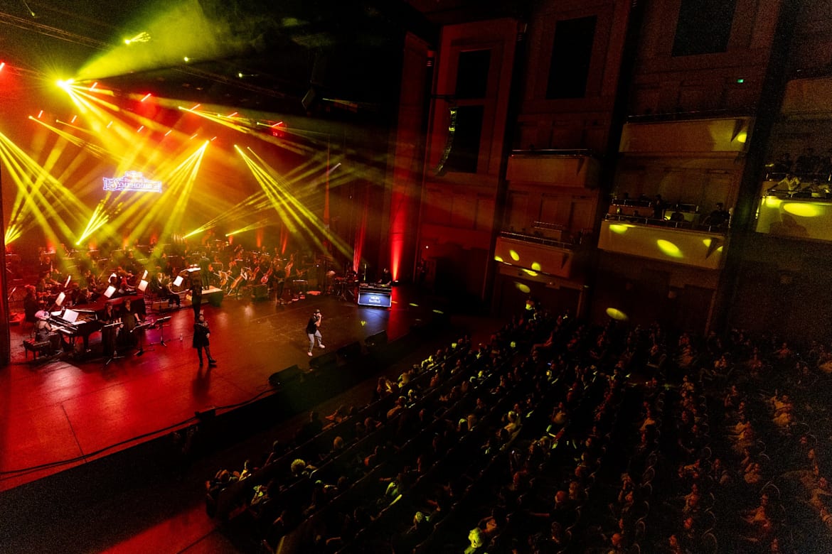 Red Bull Symphonic 2022 στο Μέγαρο Μουσικής, στη Θεσσαλονίκη.