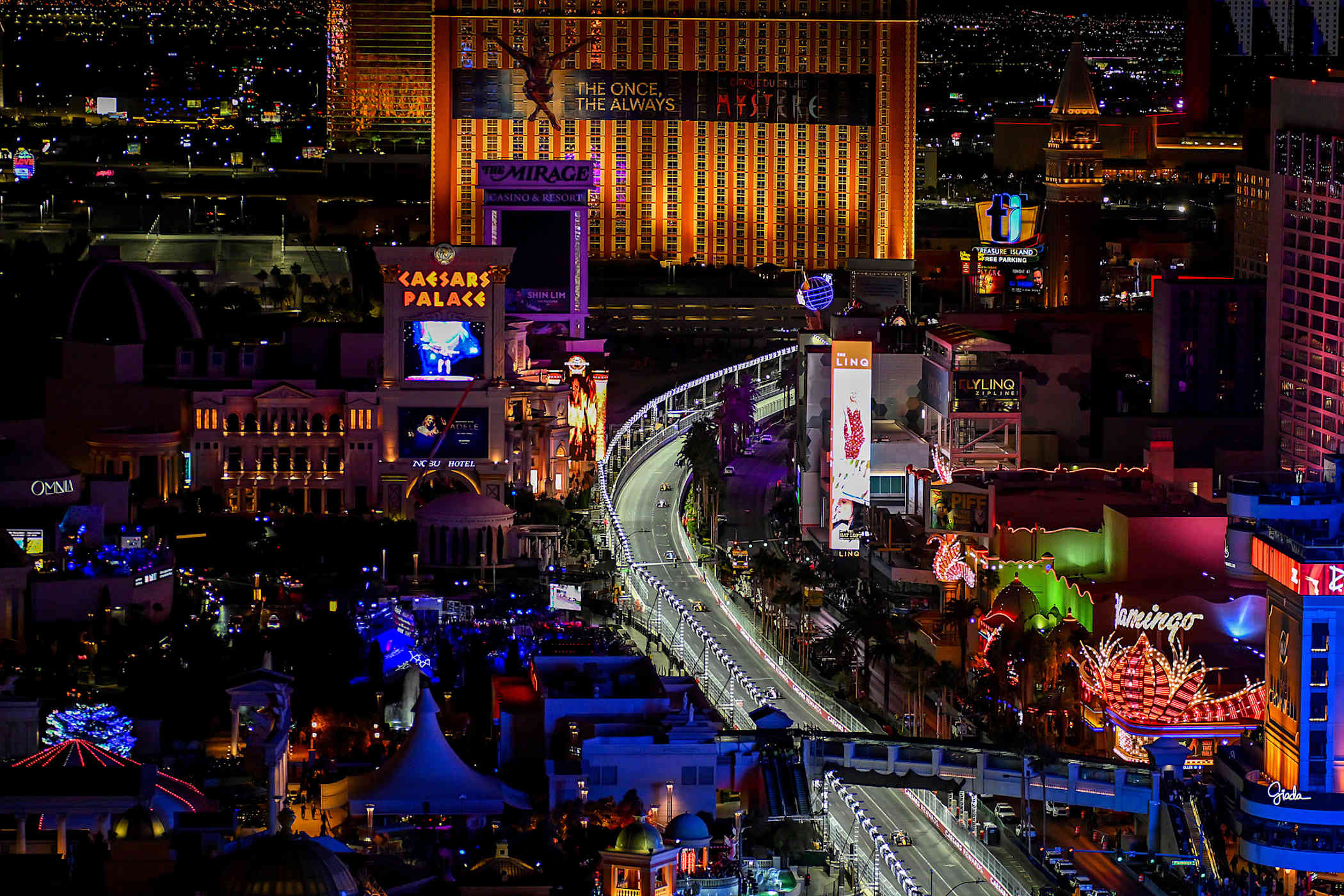 El glamour de Las Vegas