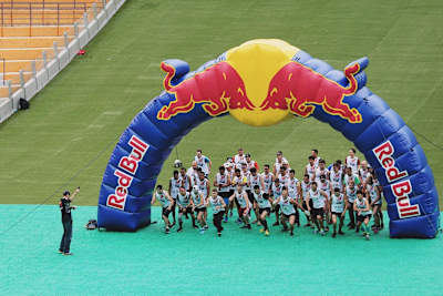 An image from Red Bull 400 in Nur-Sultan, Kazakhstan.