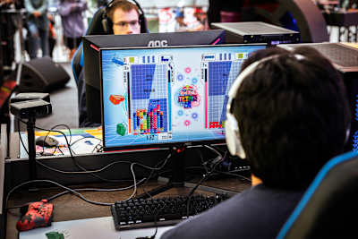 Red Bull Tetris bietet diverse Power-Ups