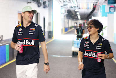 Max Verstappen ve Yuki Tsunoda