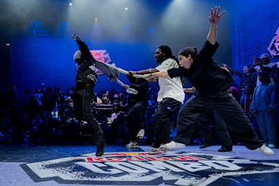 Team Brainstorm showing creativity in their routines at Red Bull Combo in Paris, in January 2026