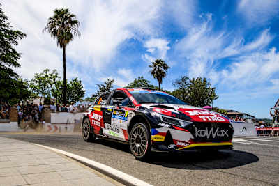 Cais scored points for multiple title winner Team MRF Tyres