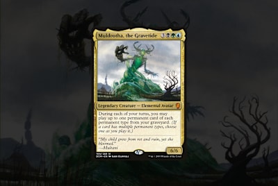 Die Magic-Karte Muldrotha, the Gravetide