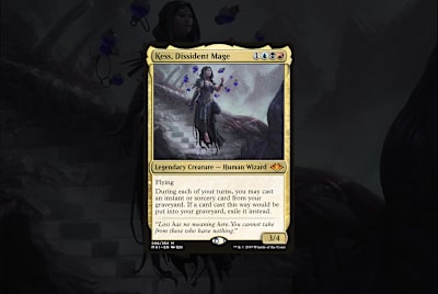 Die Magic-Karte Kess, Dissident Mage