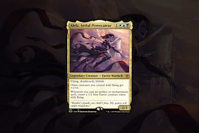 Die Magic-Karte Alela, Artful Provocateur