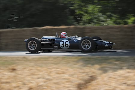 Martin Brundle con el Eagle MK1, Goodwood, F1.