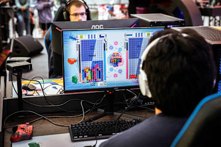 Red Bull Tetris bietet diverse Power-Ups