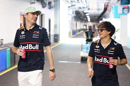 Max Verstappen ve Yuki Tsunoda