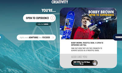 An image of the Red Bull Wingfinder assessment tool