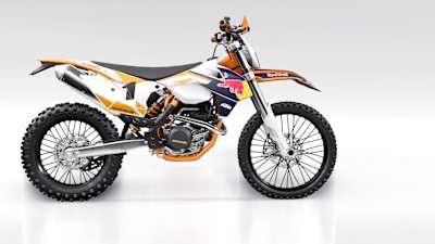 Screenshot aus The Crew Motorfest zeigt die 2015 KTM 450 EXC.
