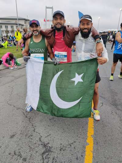 Ammar Amin with Danish Raza and Dawar Sultan