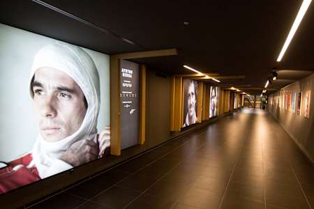 Picture of Ayrton Senna on the Red Bull Ring Walk of Fame