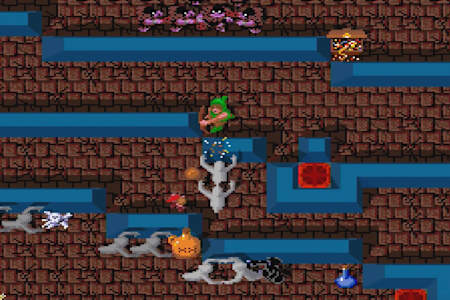 A screenshot of Gauntlet gameplay