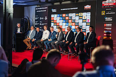Poland's ERC route was revealed at a press conference in Katowice