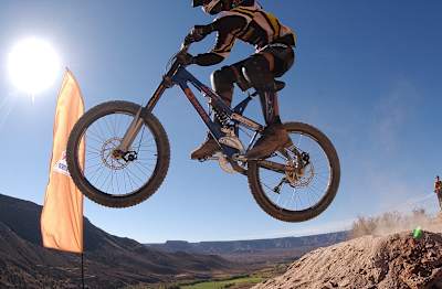Inverted forks, crazy linkages and heavy metal frames. The old bikes of Rampage look raw and industrial compared to the modern works of technology and art we see today.