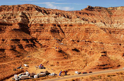 Red Bull Rampage venue in 2003, the original venue for the event making its return