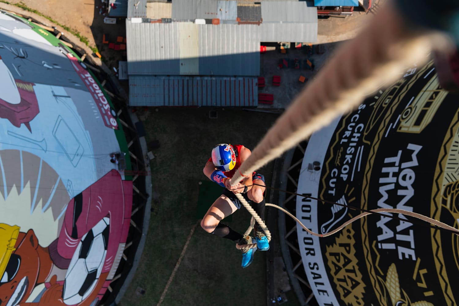 Thomas van Tonder Guinness World Record rope climb