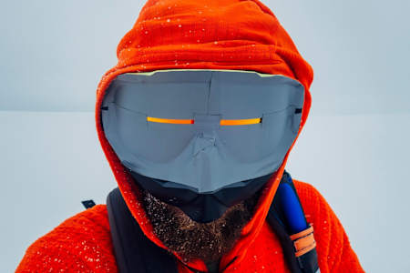 Vincent Colliard has a novel approach for keeping his vision tip top