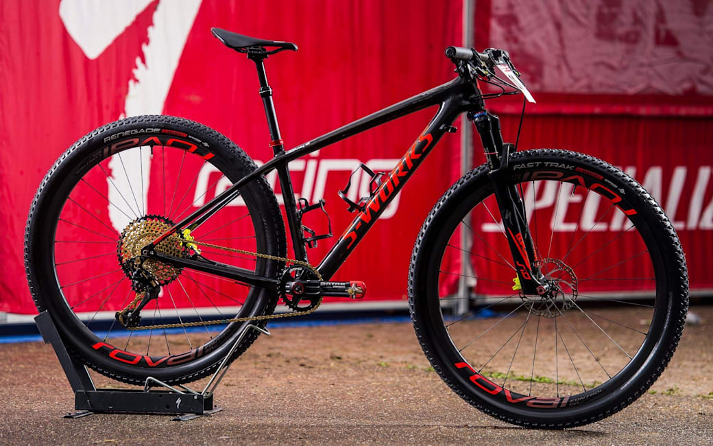 Kate Courtney Bike Check Specialized S Works Epic