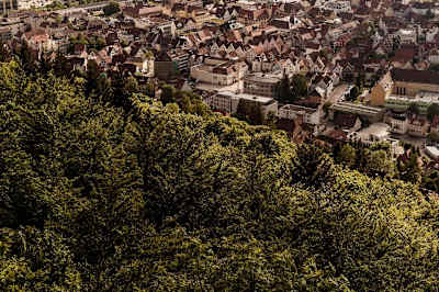 La ville d'Albstadt qui accueille la deuxième étape de la coupe du monde de VTT XC Cross-country du championnat du monde UCI 2017.