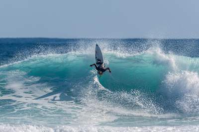 Jarvis Earle surfing in Margaret River, Western Australia
