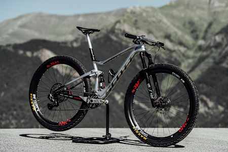 Nino Schurter's bike Scott Spark 2019 seen at Vallnord.