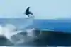 Connor O’Leary aerial surfing at Cronulla